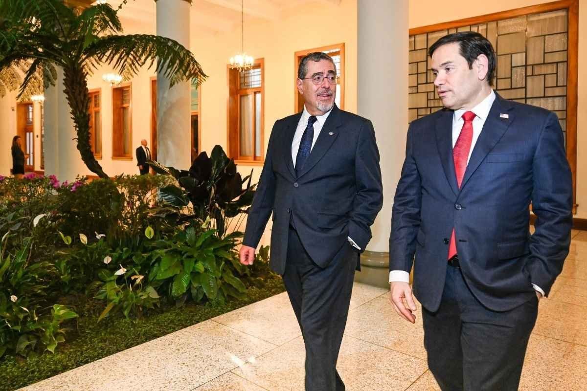 Marco Rubio y Arévalo dialogan sobre migración y seguridad