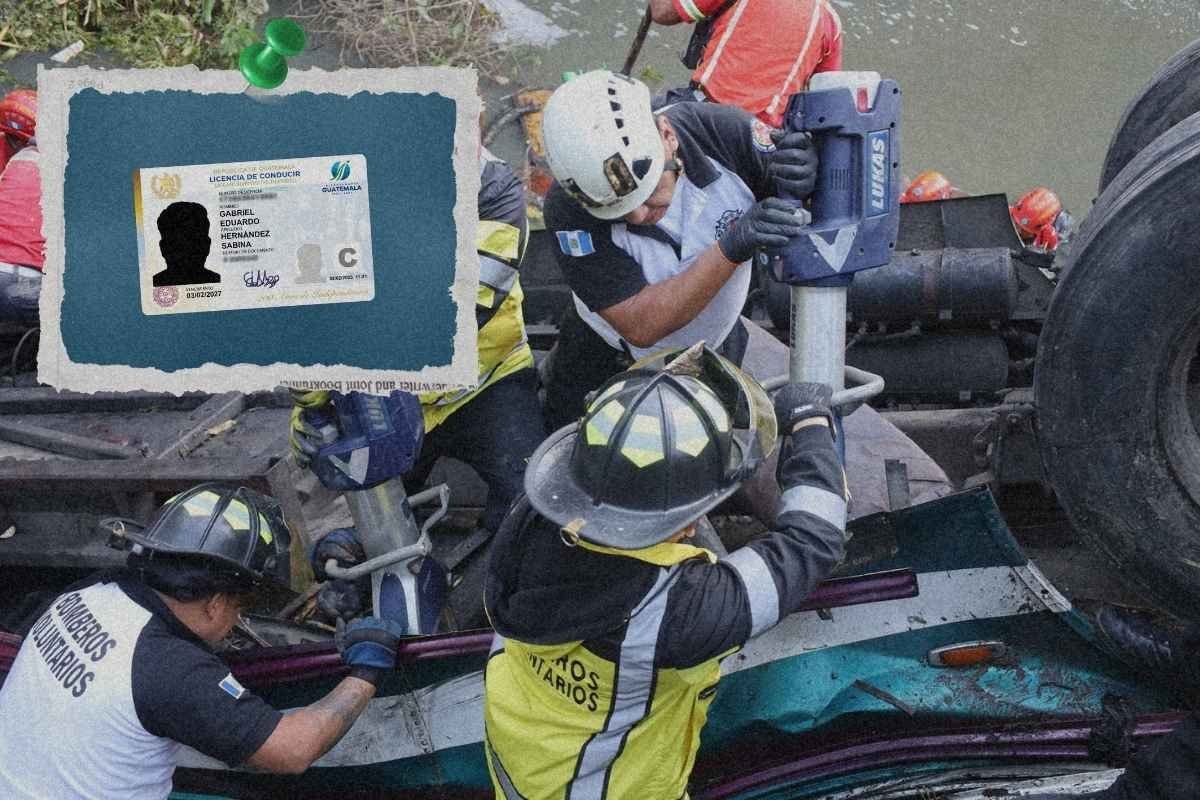 Piloto del bus accidentado en puente Belice tenía licencia tipo C y un historial de 11 multas desde 2016