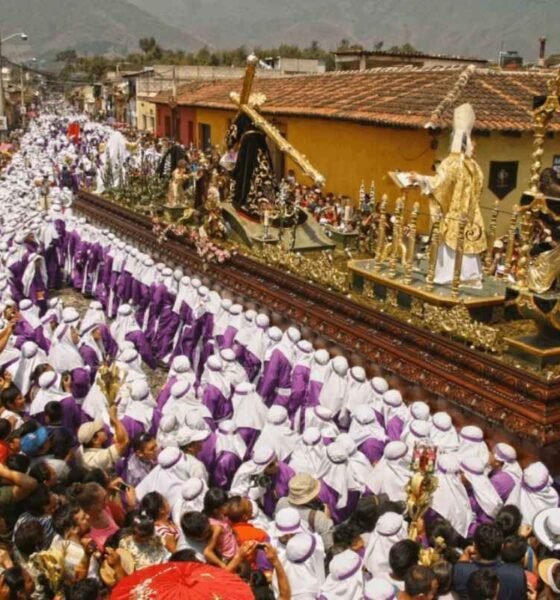 Semana Santa 2025 Antigua Guatemala regula venta ambulante en procesiones