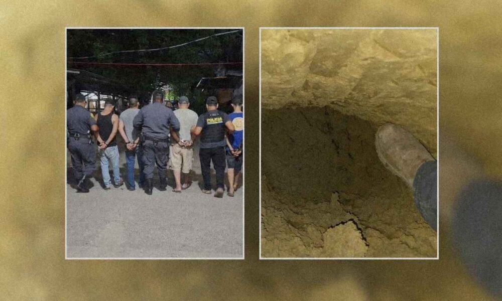 Reos buscaban escapar de cárcel en Puerto Barrios a través de un túnel