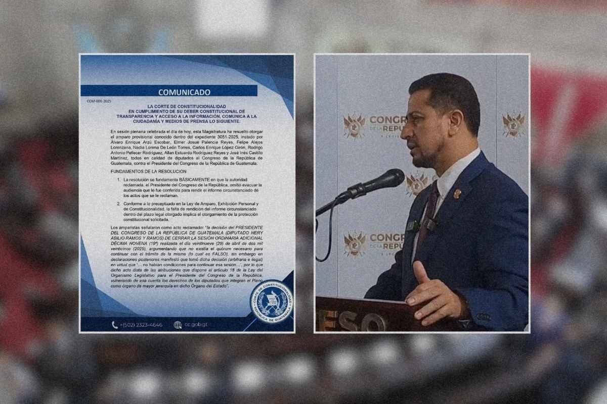 CC ordena reanudar sesión del Congreso tras amparo a diputados
