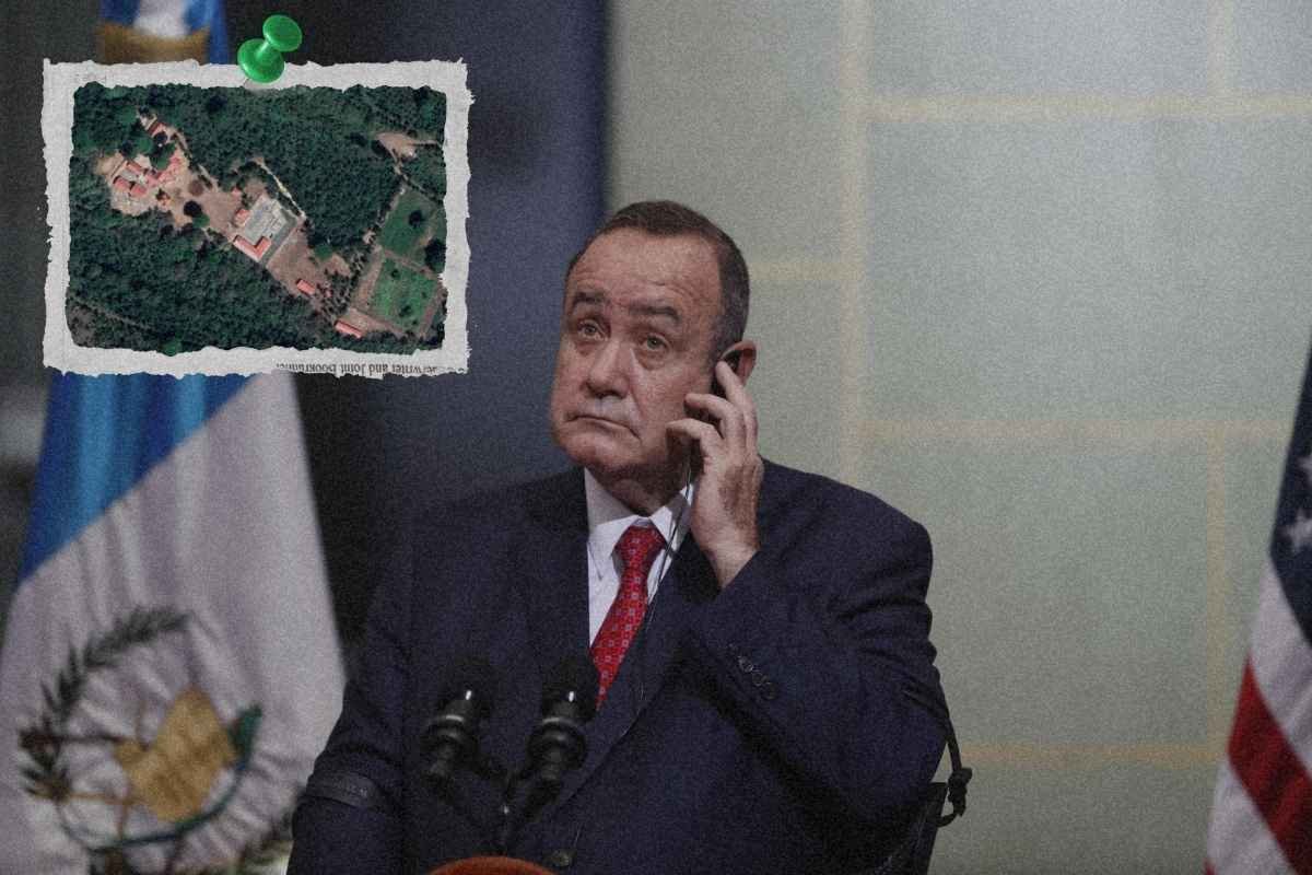 MP solicita inmovilizar finca del expresidente Alejandro Giamattei en Sacatepéquez