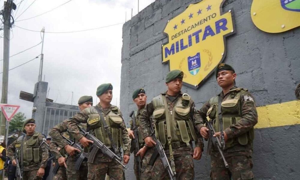 Santa Catarina Pinula refuerza su seguridad con apoyo militar y tecnología