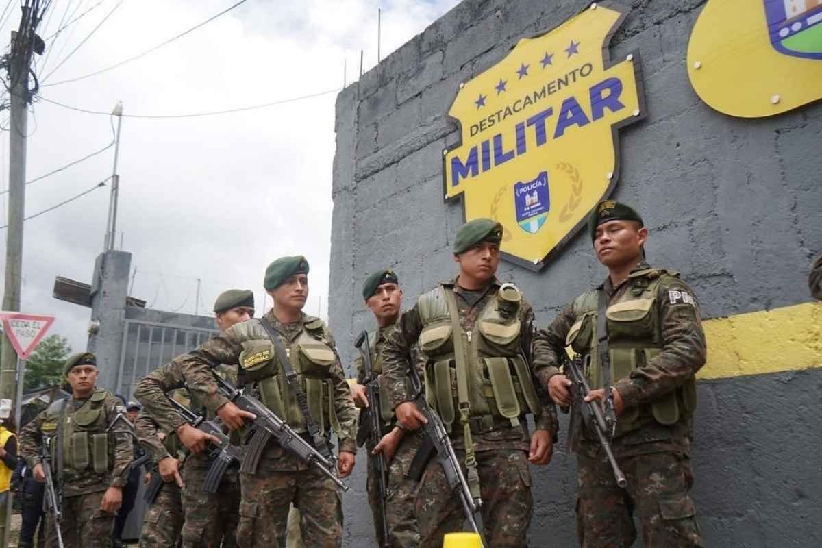 Santa Catarina Pinula refuerza su seguridad con apoyo militar y tecnología