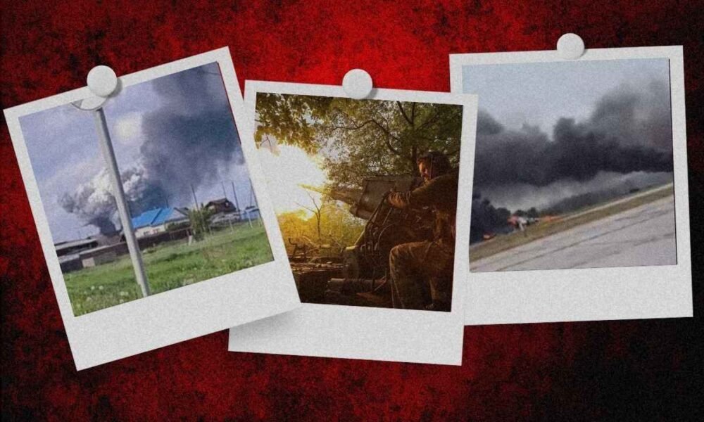 Ucrania ataca bases aéreas rusas y destruye más de 40 aviones