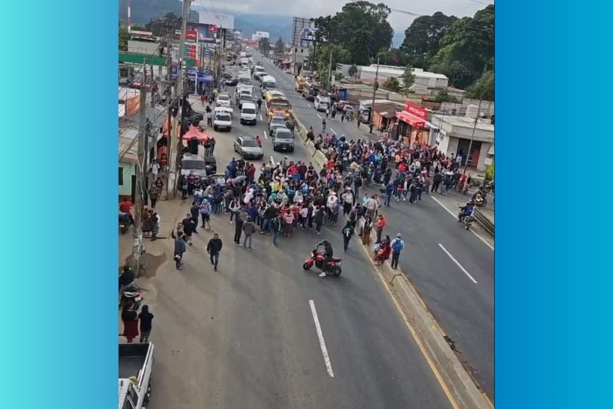 Bloqueos sindicales se intensifican en todo el país Estos son los puntos afectados