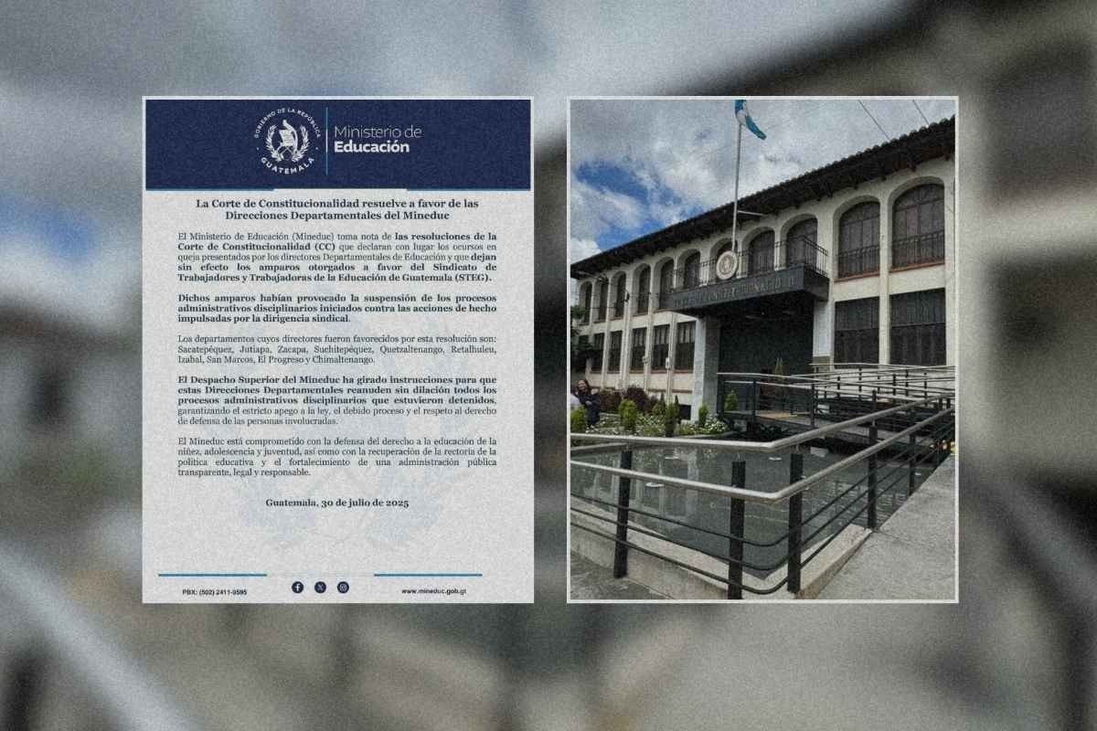 CC anula amparos del STEG y avala sanciones contra maestros en paro