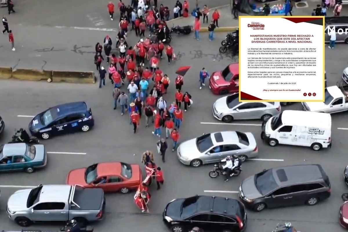 Cámara de Comercio rechaza bloqueos y advierte daños económicos