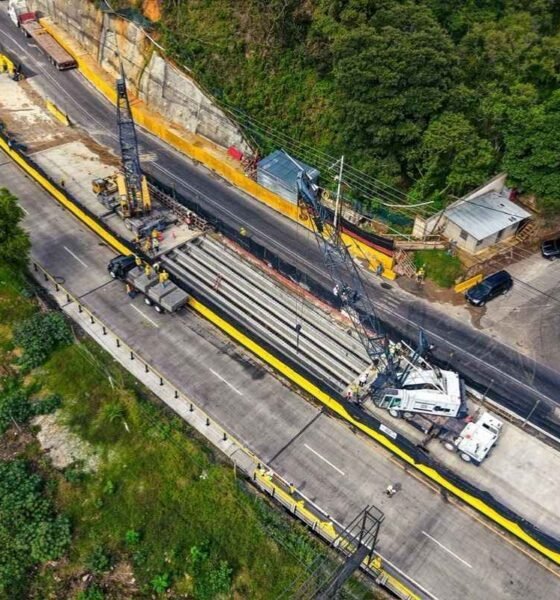 Cierre parcial este jueves en km 11.5 de Carretera a El Salvador por obras finales de nuevo puente