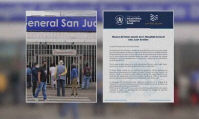 Juan Carlos Reyes asume la dirección del Hospital San Juan de Dios tras evaluación del MSPAS