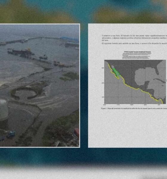 Oleaje inusual afectará costas del Pacífico guatemalteco tras sismo en Rusia