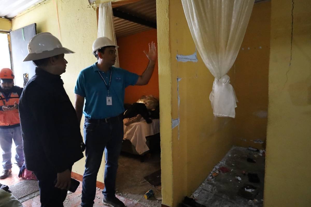CIV reporta 803 viviendas con daños graves tras secuencia sísmica en Guatemala