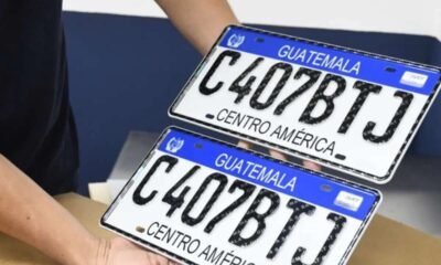 SAT anuncia reducción de costos de placas de circulación en Guatemala