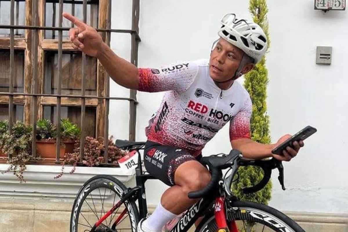 Accidente en Tecpán el ciclista guatemalteco Josué Canastuj sufre fractura de fémur