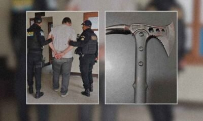 Británico ataca con hacha a trabajador de hotel en Antigua Guatemala