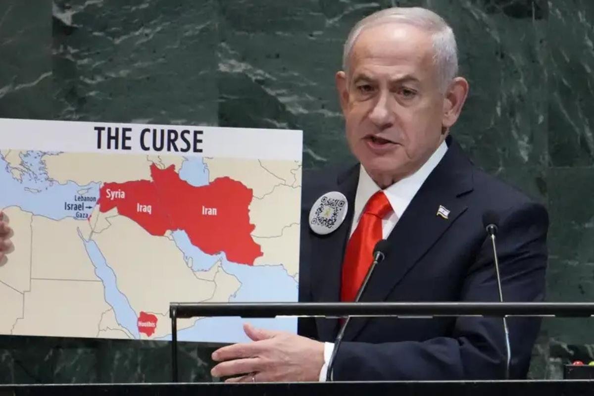 Netanyahu afirma en la ONU que Israel “ha debilitado a Hamás” y rechaza un Estado palestino