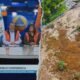 Arévalo atribuye derrumbe en ruta a El Salvador a obra sin licencia