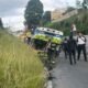 Bus volcó en el puente Tinco 53 heridos y seis en estado delicado en accidente de transporte público en Mixco
