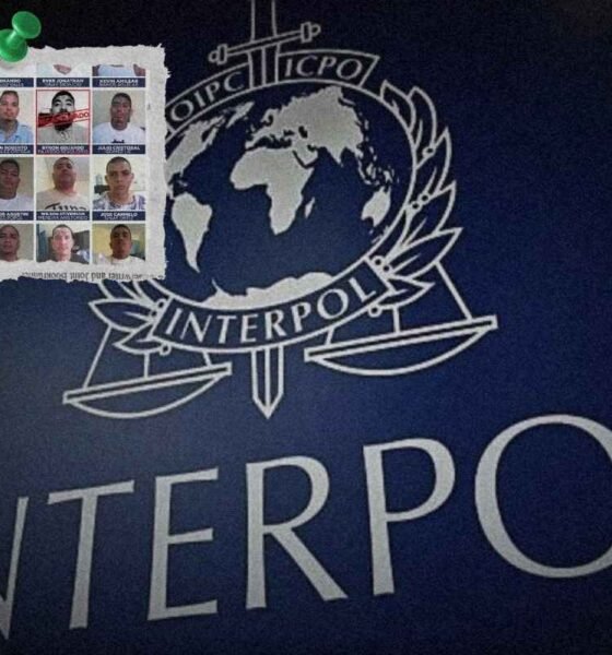 Interpol activa alertas rojas para capturar a 16 pandilleros fugados de la cárcel Fraijanes II