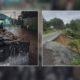 Lluvias dejan más de 2,800 personas afectadas y graves daños en rutas clave del país