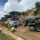 Suspenden búsqueda en derrumbe del km 24 ruta a El Salvador por riesgo de nuevos desprendimientos