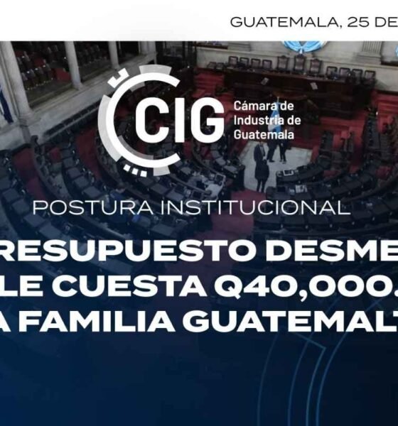 Cámara de Industria rechaza Presupuesto 2026