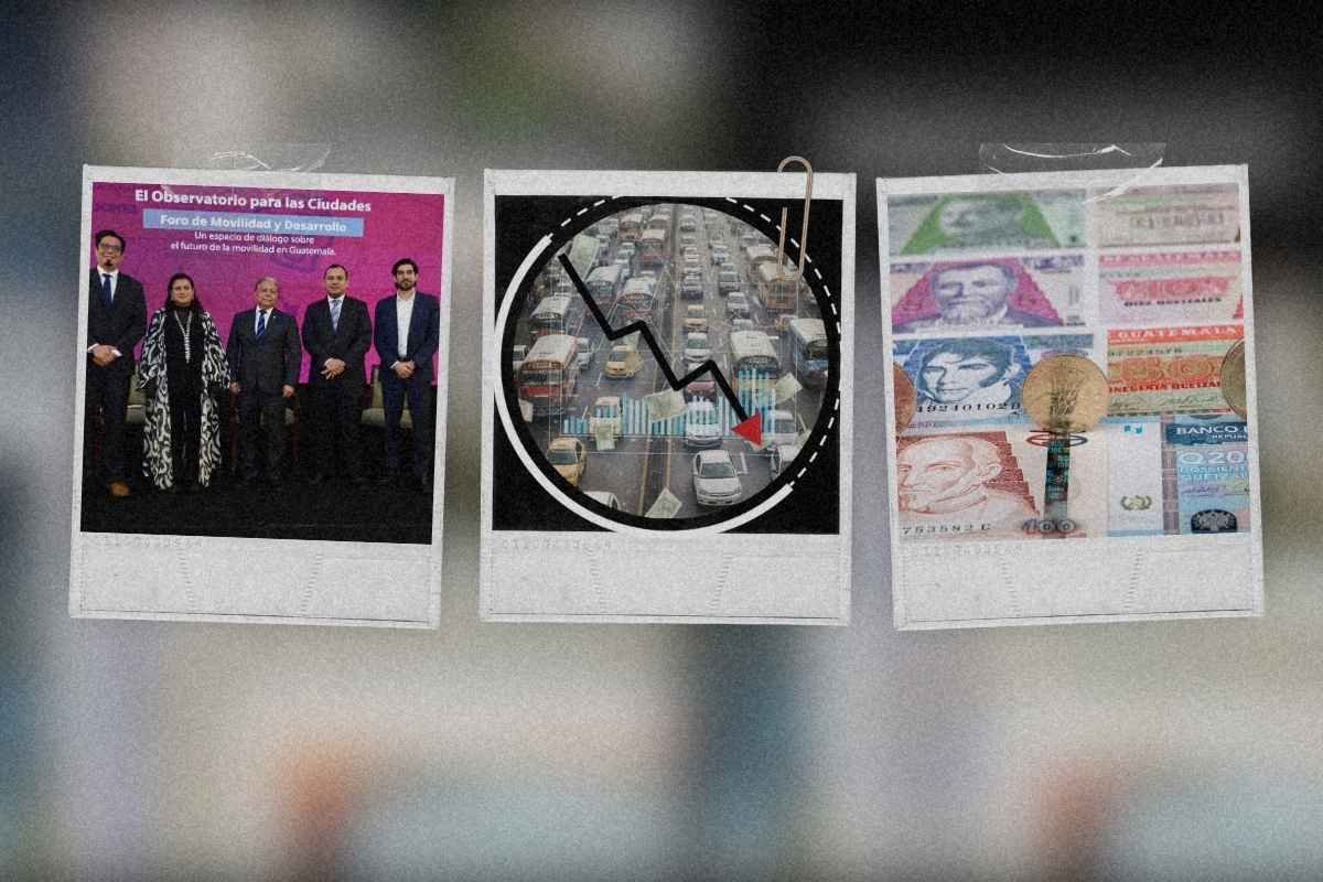 Guatemaltecos pierden Q1,300 al mes por el tráfico nuevo Observatorio expone el impacto real en la economía