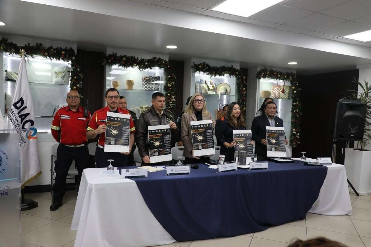 Autoridades presentan el Plan Belén 2025 para prevenir incidentes con pirotecnia