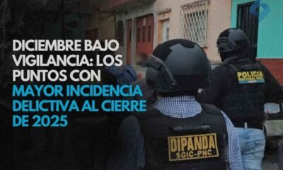 Diciembre bajo vigilancia los puntos con mayor incidencia delictiva al cierre de 2025