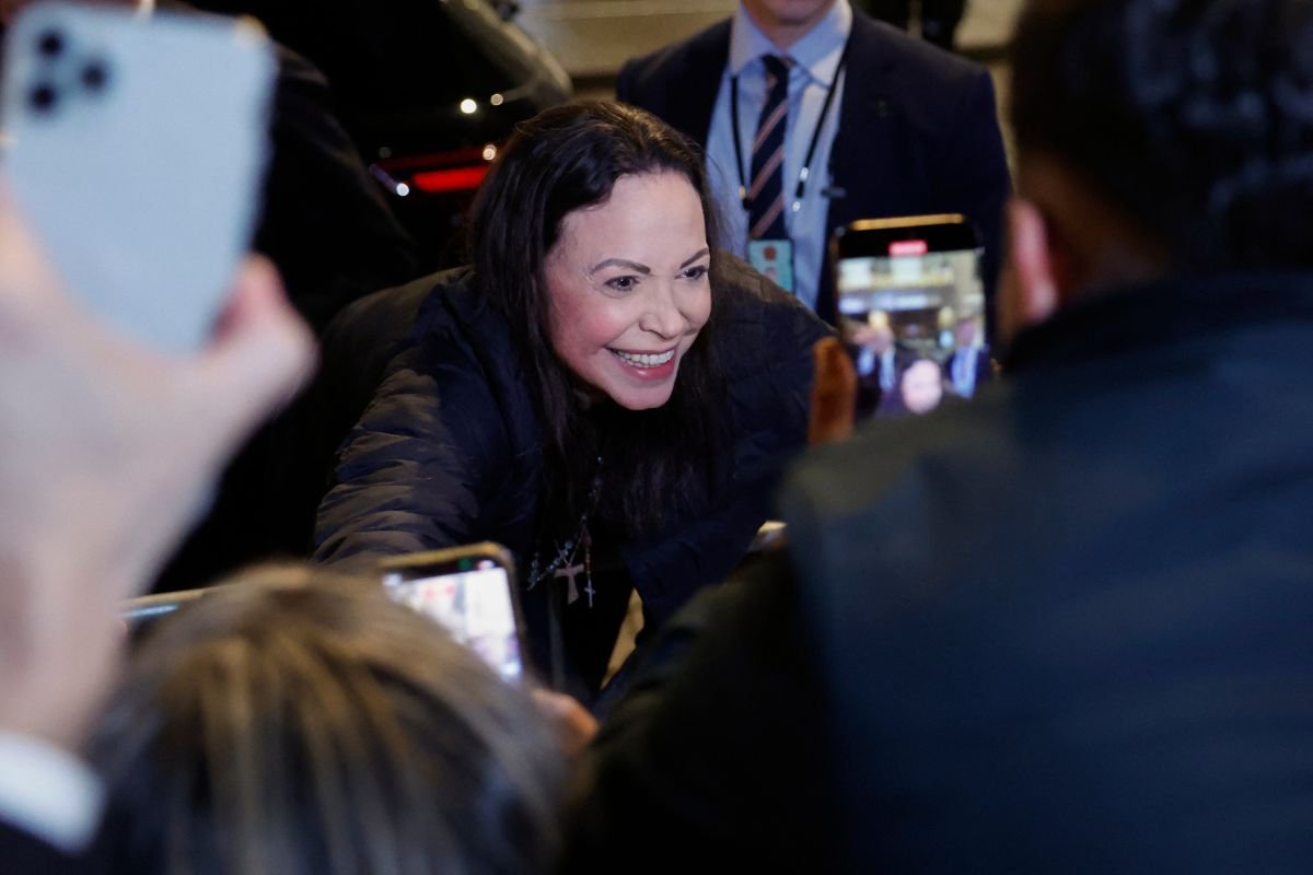 María Corina Machado reaparece en Oslo un día después de recibir el Nobel de la Paz