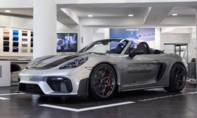 Porsche presenta en Guatemala un 718 Spyder RS con personalización exclusiva